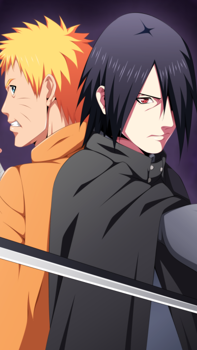 Anime Boruto, Naruto Uzumaki, Sasuke Uchiha, 1080x1920