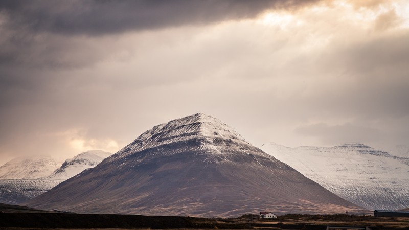Iceland, 4k, mountains, clouds, meadows