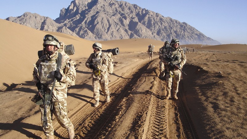 Romanian Armed Forces, soldier, Romania, mountain, Afghanistan, patrol