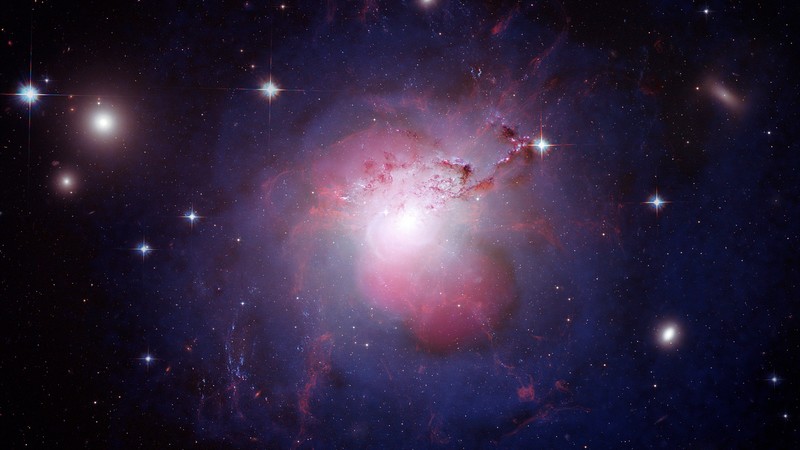 Nebula, stars, space, galaxy