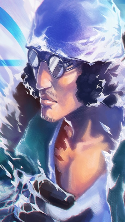 Anime One Piece, Kuzan (One Piece), 1080x1920