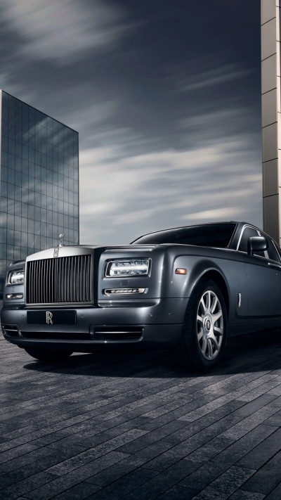 Vehicles Rolls-Royce Phantom, Dark, Rolls-Royce, 1080x1920