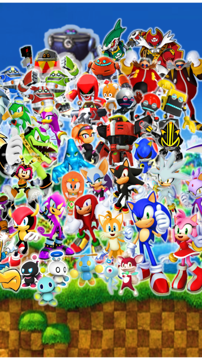 Video Game Sonic the Hedgehog, 1080x1920