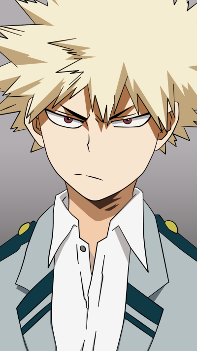 Anime My Hero Academia, Katsuki Bakugou, 1080x1920