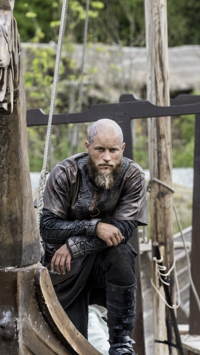 TV Show Vikings, Ragnar Lothbrok, Travis Fimmel, 1080x1920