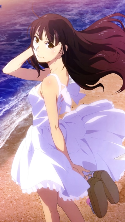 Anime Uchiage Hanabi, Shita kara Miru ka? Yoko kara Miru ka?, 1080x1920