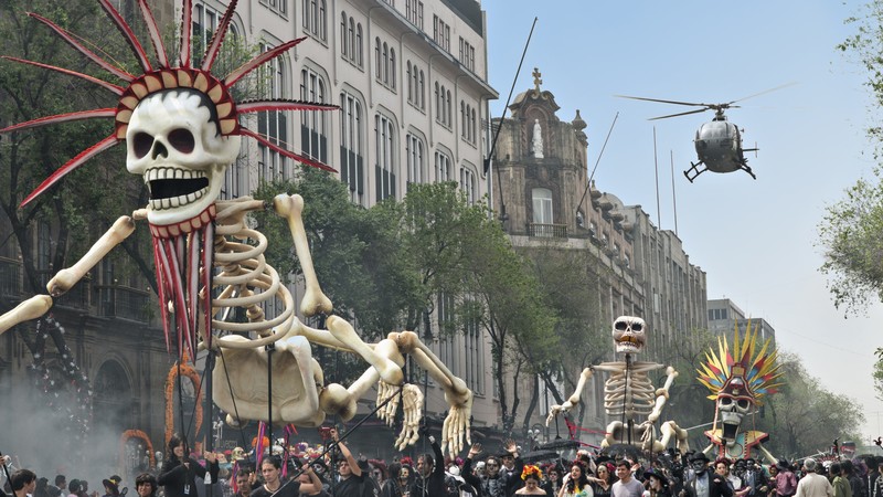 Spectre, movie, mexico