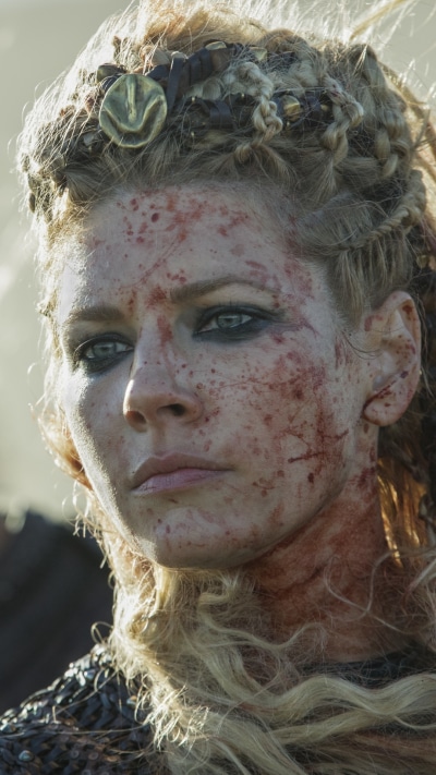 TV Show Vikings, Lagertha (Vikings), Katheryn Winnick, 1080x1920