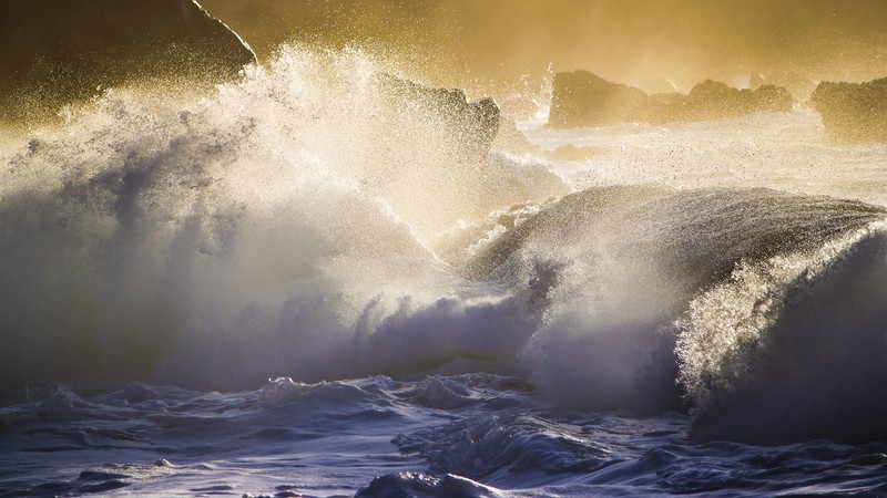 Oahu, 4K, Hawaii, Pacific Ocean, Best beaches in the World, beach, tourism, travel, rocks, waves