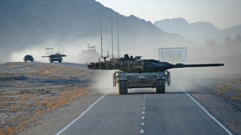 Leopard 2A6, tank, German Army, Afghanistan