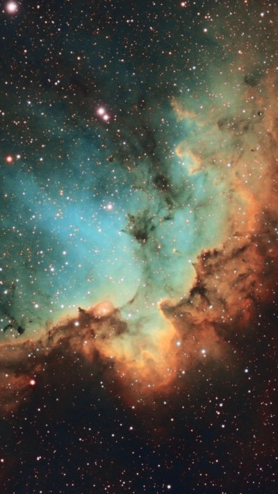 Sci Fi Nebula, Stars, Space, 1080x1920