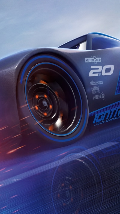 Movie Cars 3, Jackson Storm, 1080x1920