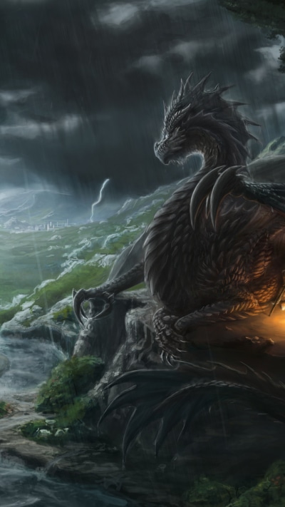Fantasy Dragon, 1080x1920