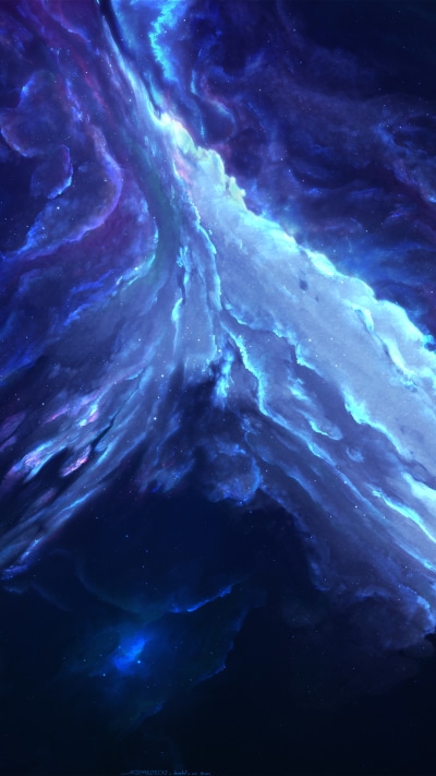Sci Fi Nebula, Space, 1080x1920