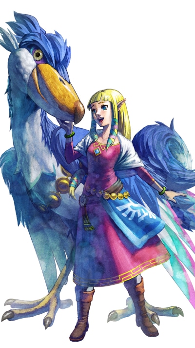 Video Game The Legend Of Zelda: Skyward Sword, Zelda, 1080x1920