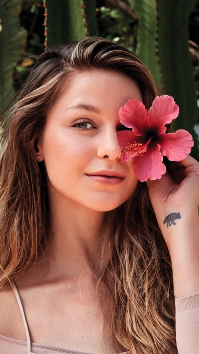 Celebrity Melissa Benoist, Tattoo, Actress, 1080x1920