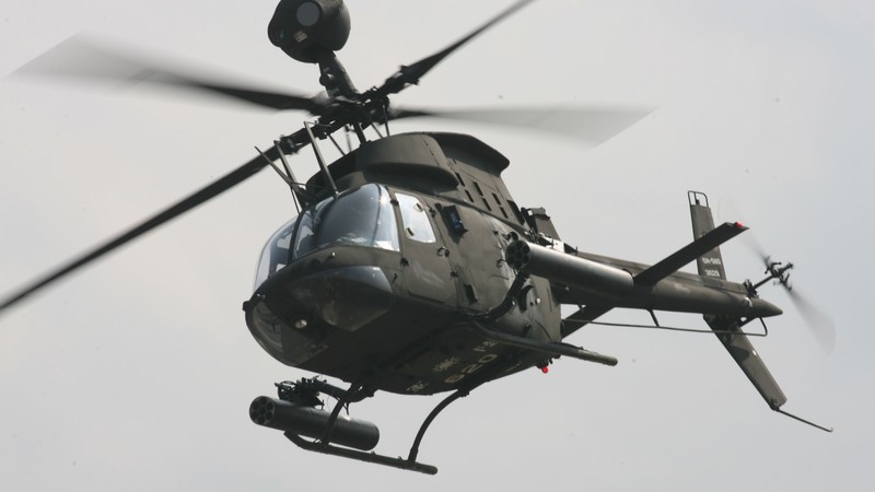 OH-58 Kiowa, helicopter, US Army, U.S. Air Force
