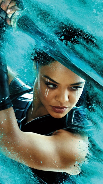 Movie Thor: Ragnarok, Tessa Thompson, Valkyrie (Marvel Comics), 1080x1920