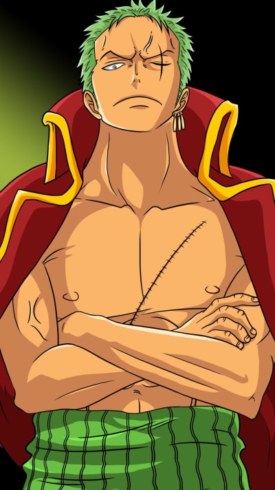 Anime One Piece, Roronoa Zoro, 1080x1920