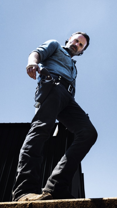 TV Show The Walking Dead, Rick Grimes, Norman Reedus, Daryl Dixon, Andrew Lincoln, 1080x1920