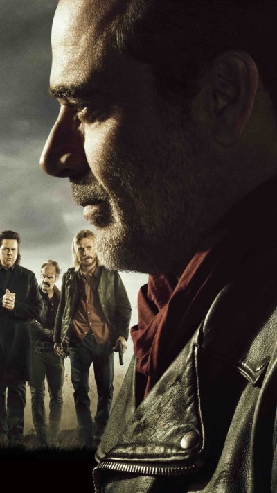 TV Show The Walking Dead, Austin Amelio, Josh McDermitt, Eugene Porter, Dwight (The Walking Dead), Jeffrey Dean Morgan, 1080x1920
