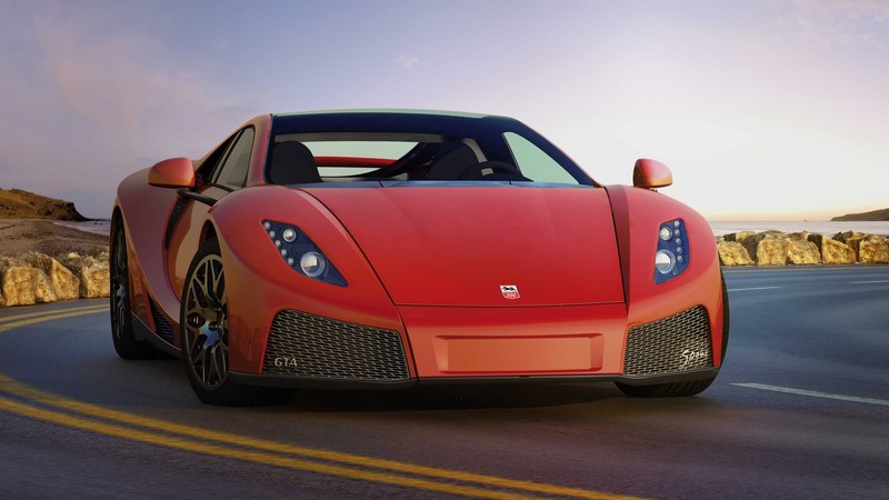 GTA Spano, supercar, coupe, red