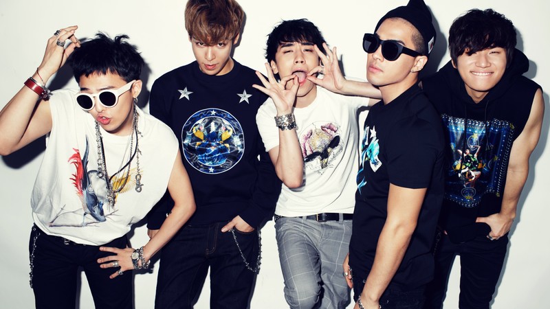 Big Bang, Top music artist and bands, G-Dragon, T.O.P, Taeyang, Daesung, Seungri