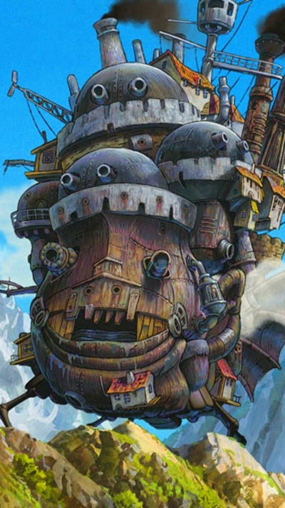Anime Howls Moving Castle, 1080x1920