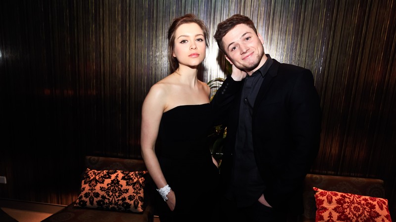 Taron Egerton, Sophie Cookson, Most Popular Celebs, actor, actress,