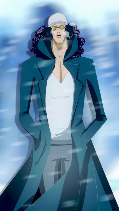 Anime One Piece, Kuzan (One Piece), 1080x1920