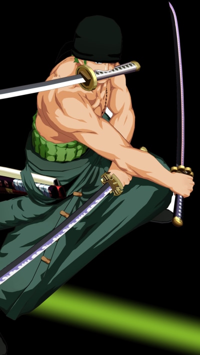 Anime One Piece, Roronoa Zoro, 1080x1920