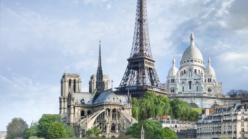 Paris, France, monuments, travel, tourism