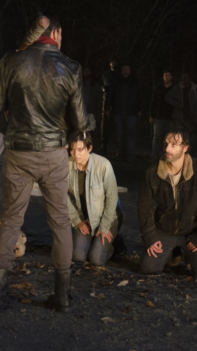 TV Show The Walking Dead, Lauren Cohan, Andrew Lincoln, Negan (The Walking Dead), Jeffrey Dean Morgan, Maggie Greene, 1080x1920