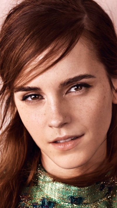 Celebrity Emma Watson, English, Face, Brunette, Brown Eyes, Actress, 1080x1920