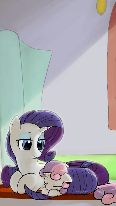 TV Show My Little Pony: Friendship is Magic, Rarity (My Little Pony), Sweetie Belle, 1080x1920