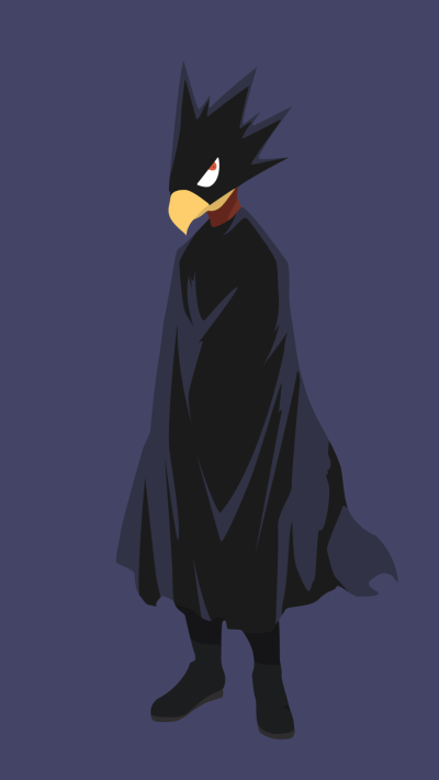 Anime My Hero Academia, Fumikage Tokoyami, 1080x1920