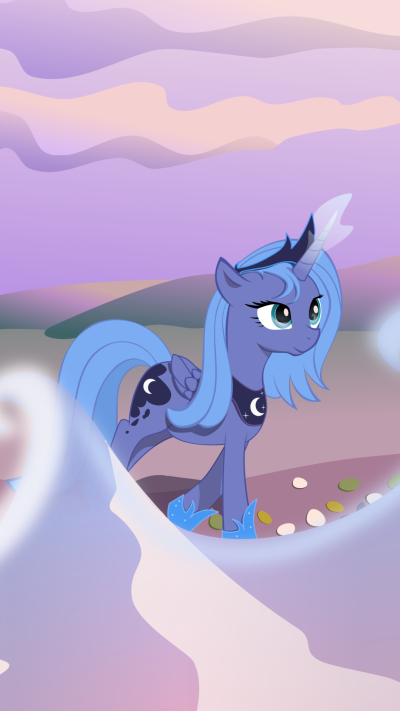 TV Show My Little Pony: Friendship is Magic, Princess Luna, Trixie (My Little Pony), Twilight Sparkle, 1080x1920
