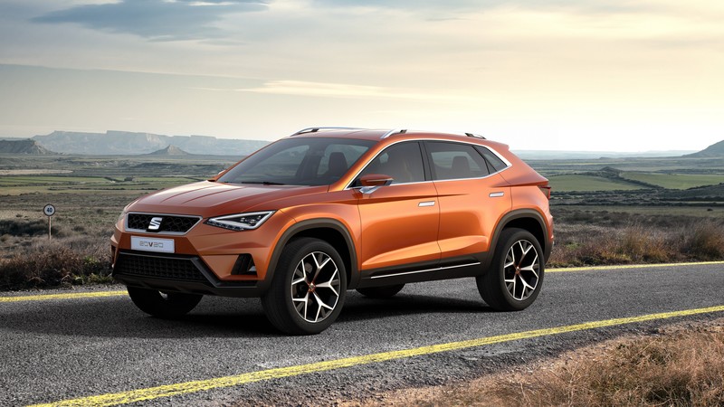 SEAT 20V20, concept, crossover, orange.