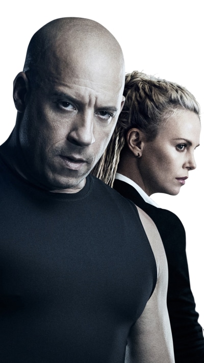 Movie The Fate of The Furious, Charlize Theron, Vin Diesel, 1080x1920