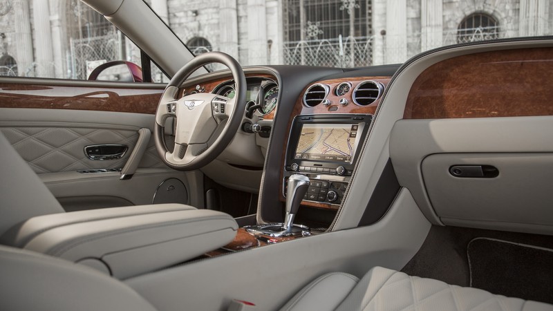 Bentley Flying Spur, sedan, luxery, interior.