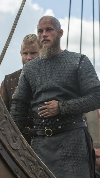 TV Show Vikings, Bjorn Lothbrok, Alexander Ludwig, Lagertha (Vikings), Ragnar Lothbrok, Katheryn Winnick, 1080x1920