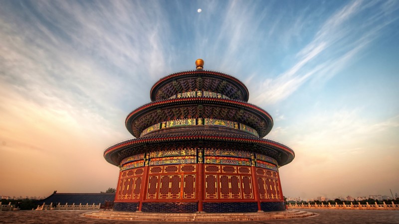 The Temple Of Heaven, China, sky, clouds, sunset, sunrise, travel, booking, vacation