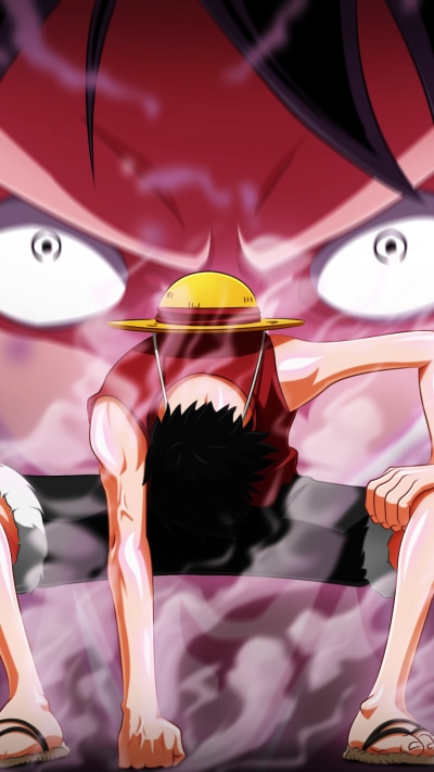 Anime One Piece, Monkey D. Luffy, 1080x1920