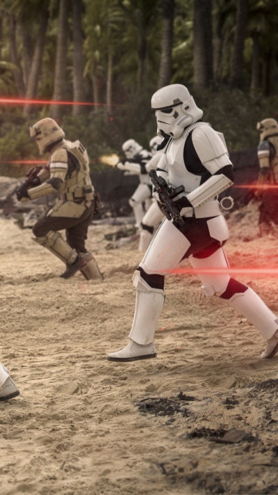 Movie Rogue One: A Star Wars Story, Battle, Stormtrooper, 1080x1920