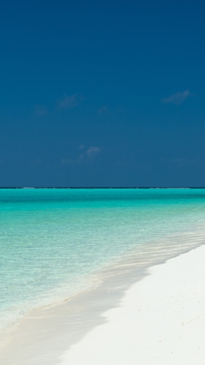 Earth Ocean, Horizon, Sea, Tropical, Maldives, Tree, 1080x1920