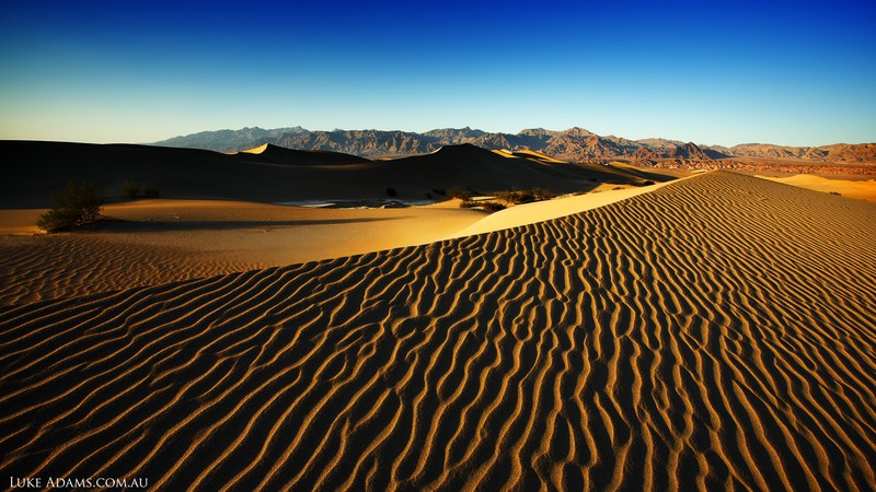 Death Valley, 4k, USA, Desert, Dunes, sand
