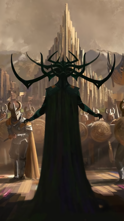 Movie Thor: Ragnarok, Hela (Marvel Comics), 1080x1920
