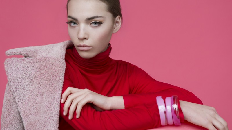 Kasia Bielska, Top Fashion Models, model, pink