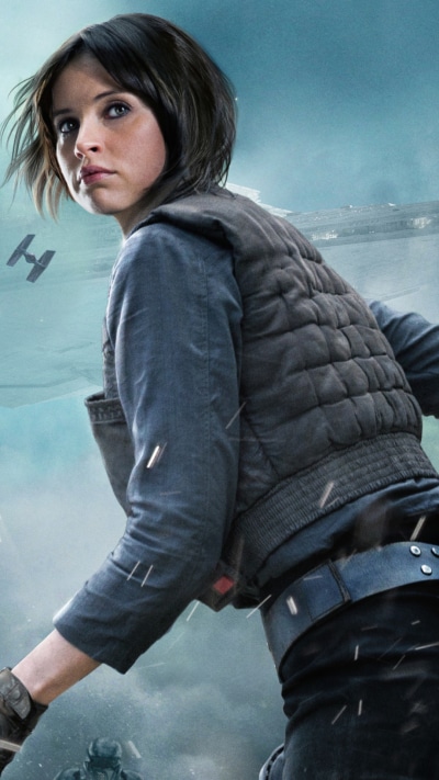 Movie Rogue One: A Star Wars Story, Felicity Jones, Jyn Erso, 1080x1920