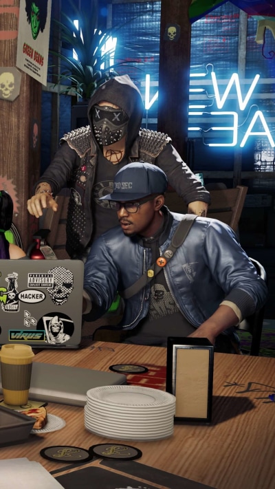 Video Game Watch Dogs 2, 1080x1920